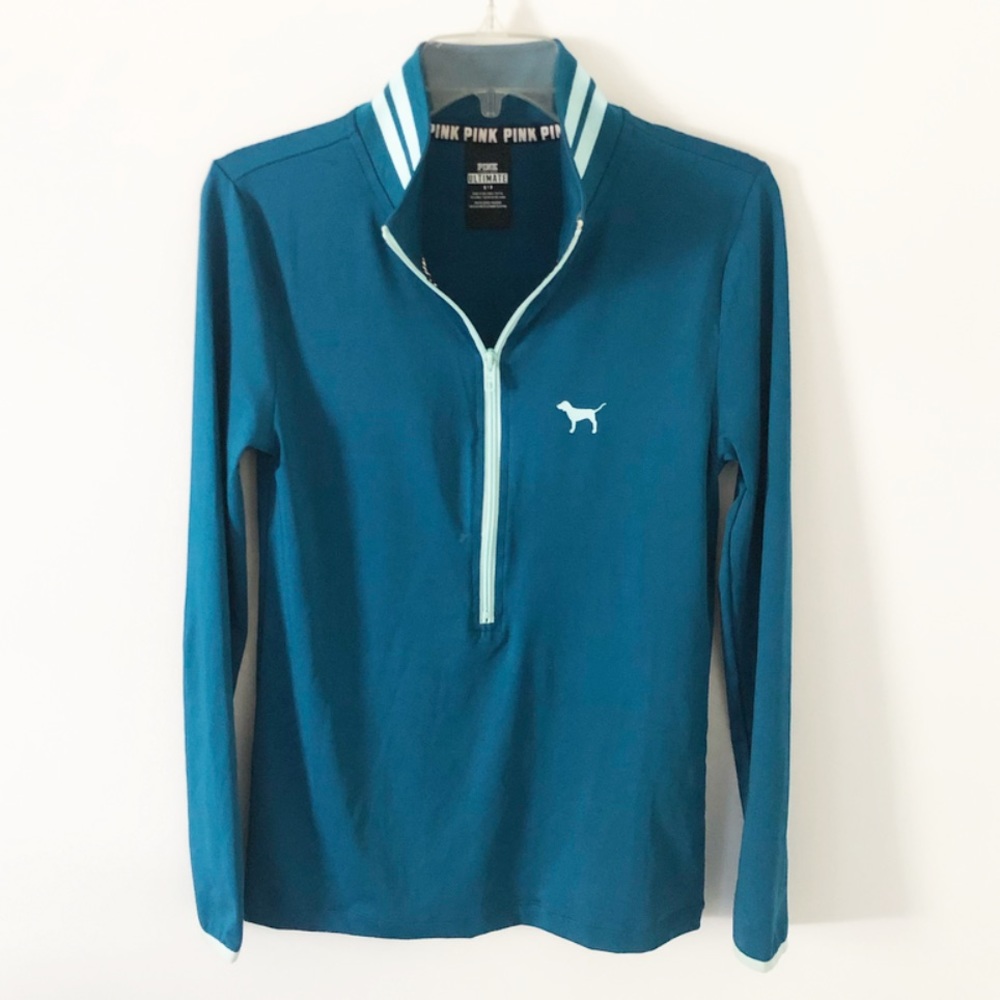 VS Pink Quarter Zip